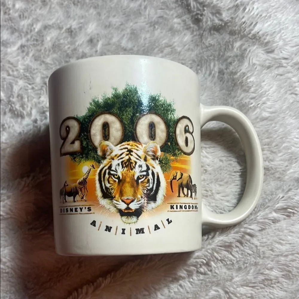 Disney's Animal Kingdom 2006 White Mug